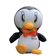 inflatable cartoon penguin